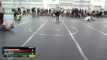 56 lbs Round 5 (8 Team) - Camden Kagarise, Mullet Army vs Levi Sisler, Revival W