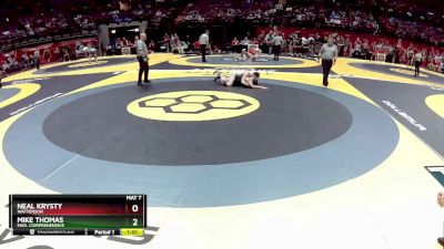 D2-120 lbs Champ. Round 1 - Neal Krysty, Watterson vs Mike Thomas, Mad. Comprehensive