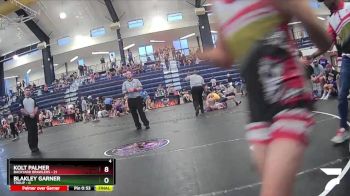 70 lbs Round 2 (6 Team) - Cameron Ramp, Backyard Brawlers vs Brylie Garner, Troup