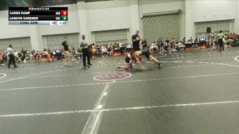 80 lbs Cons. Semi - Caden Ramp, Backyard Brawlers Midwest vs Landon Gardner, Genesis Wrestling Club