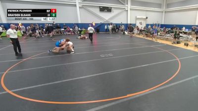 165 lbs Champ. Round 2 - Patrick Flowers, Unattached vs Brayden Elsass, Unattached