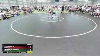 120 lbs Round 1 (8 Team) - Cole Wilson, Virginia vs Davarvise Daniels, Arkansas