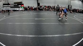 120 lbs Round 2 (6 Team) - Dominic Esposito, Maryland Mallets vs Liam Hartle, Upstate Uprising