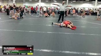 84 lbs Round 4 (8 Team) - Eli Alvarado, Daniel Cormier WA vs Garrett Ciampoli, Kraken Red