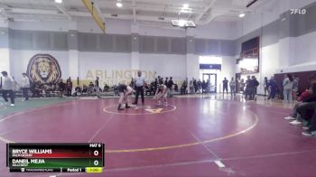 132 lbs Cons. Round 2 - Daneil Mejia, Hillcrest vs Bryce Williams, Palm Desert