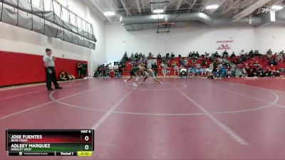 113 lbs Cons. Round 2 - Jose Fuentes, Bear Creek vs Adleey Marquez, Greeley West