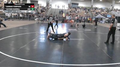 A 144 lbs Cons. Semi - Hayden Harrell, Anderson Co. High School vs Gunnar Tompkins, Watertown High School