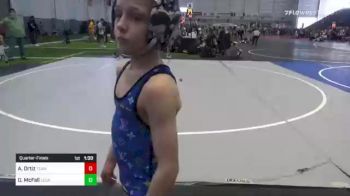 65 lbs Quarterfinal - Alexander Ortiz, Team Selma vs Owen McFall, Legacy Elite WC
