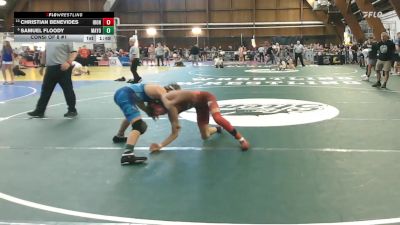 106 lbs Consi Of 8 #1 - Christian Benevides, Iron Faith vs Samuel Floody, Mayo Quanchi