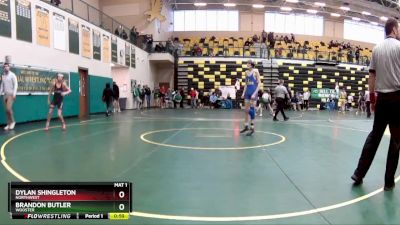 106 lbs Cons. Round 3 - Dylan Shingleton, NORTHWEST vs Brandon Butler, WOOSTER