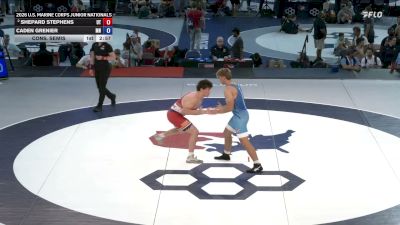 190 lbs Cons. Semis - Shepard Stephens, Utah vs Caden Grenier, Minnesota
