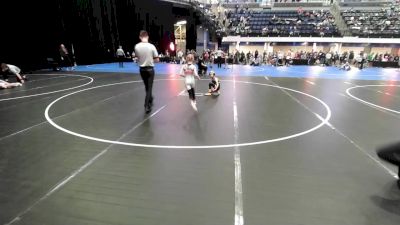 Girls 3rd-4th Grade - 50 Champ. Round 1 - Aryanna Bean, Viking Wrestling Club (IA) vs Briella Stralow, Big Game Wrestling Club