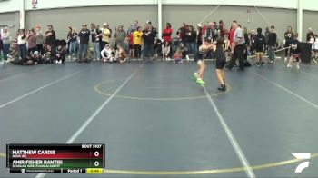 67 lbs Champ. Round 2 - Amir Fisher Rantisi, Scanlan Wrestling Academy vs Matthew Cardis, Nova WC