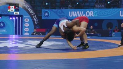 79 kg Qualif. - Feng Lu, China vs Saurabh Yadav, India