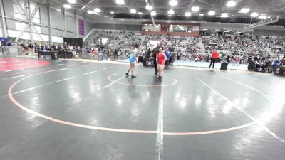 66 kg Champ. Rd Of 32 - Mio Ferreira, Richland Bombers Wrestling Club vs Hallie Myers, Sanderson Wrestling