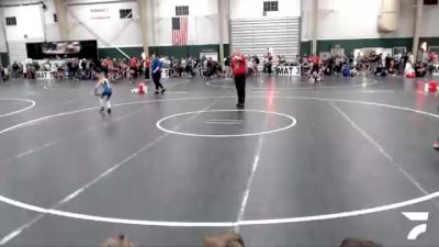 52 lbs Quarterfinal - Keegan Young, Norris vs Landon Hurt, St.Paul Youth Wrestling