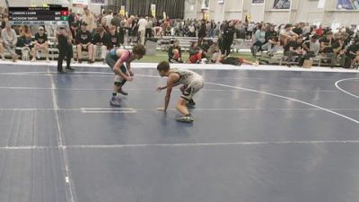 120 lbs Cons. Sub-rd Of 16 - Landon Learn, Michigan Premier vs Jackson Smith, Norman North High School