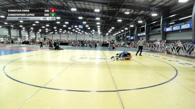 120 lbs Rr Rnd 3 - Christian Kinee, Sly Fox - HSB vs Christopher Lopez, OBWC SuperHeros Gotham - HSB