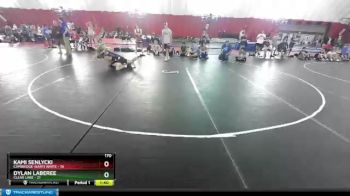 170 lbs Round 3 (4 Team) - Dylan Laberee, Clear Lake vs Kami Senlycki, Cambridge-Isanti White