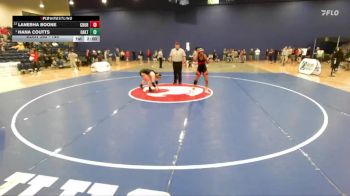 145 lbs Semifinal - Hana Coutts, Oakton vs Lanesha Boone, Churchland