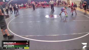 70 lbs Round 4 (8 Team) - Uriah Barabin, Florida Scorpions vs Bryan Stancil JR, West Virginia Wild
