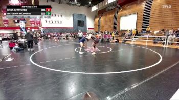 190 lbs Champ. Round 1 - Bayleigh McDaniel, Douglas vs Shea Churches, Laramie