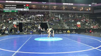 165 lbs Semifinal - Nolan Gessler, Tiffin vs Trenton Munoz, Neb.-Kearney