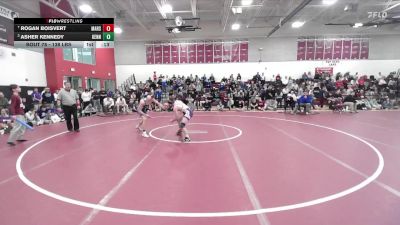 138 lbs Consi Of 4 - Rogan Boisvert, Marshwood vs Asher Kennedy, Kennebunk