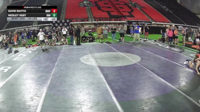 140 lbs Quarters - Wesley Kent, Idaho vs Gavin Mattix, Montana