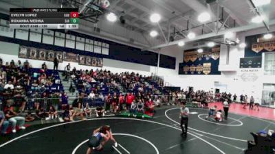 130 lbs Quarterfinal - Evelyn Lopez, Hamilton vs Roxanna Medina, Santiago