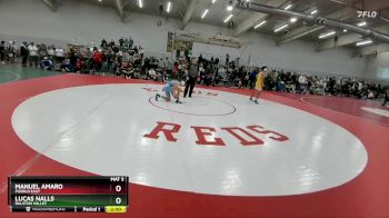 113 lbs Champ. Round 2 - Manuel Amaro, Pueblo East vs Lucas Nalls, Ralston Valley