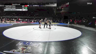 113 lbs Cons. Round 3 - Kenneth Xiong, El Capitan vs Santiago Villa, Natomas