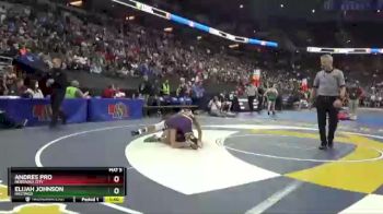 Champ. Round 1 - Andres Pro, Nebraska City vs Elijah Johnson, Hastings