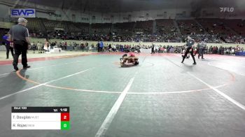 108 lbs 3rd Place - Trusten Douglas, Mustang Middle School vs Rodolfo Rojas, Broken Arrow Junior High