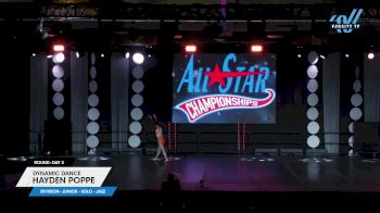 Dynamic Dance - Hayden Poppe [2025 Junior - Solo - Jazz Day 2] 2025 ASCS Dance Grand Nationals & Cheer Showdown