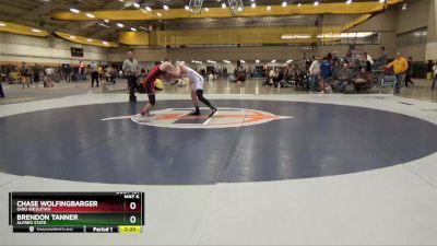 125 lbs Cons. Round 1 - Brendon Tanner, Alfred State vs Chase Wolfingbarger, Ohio Wesleyan