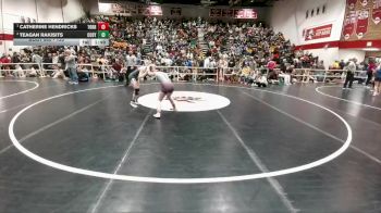 125 lbs 1st Place Match - Catherine Hendricks, Torrington vs Teagan Rakisits, Cody