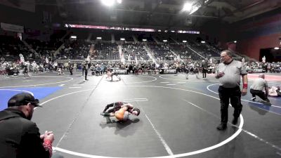 50 lbs Quarterfinal - Ryker Herron, Sniper Wrestling Academy vs Diego Flores, Green River Grapplers