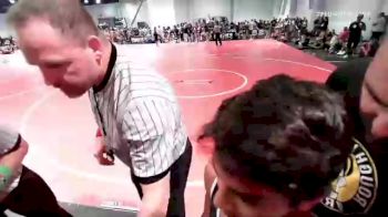 95 lbs Semifinal - Michael Lopez, Mile High WC vs Charles De Sena, Riptide Wrestling
