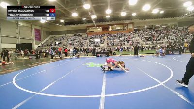 46 kg Champ. Rd Of 32 - Payten Jagodzinski, The Complete Wrestler vs Hailey Robinson, Thermopolis Wrestling Club
