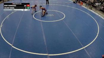 120 lbs Finals (8 Team) - Rudy Rodriguez, Grand Island vs Leland Sindel, Lincoln East