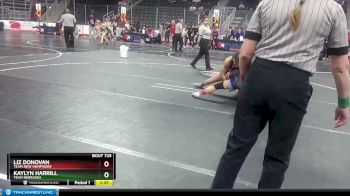 117 lbs Semifinal - Kaylyn Harrill, Team Nebraska vs Liz Donovan, Team New Hampshire