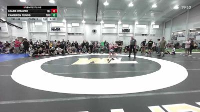 98 lbs Round Robin 3 - Caleb Weaver, Tri-State Grapplers - EL vs Cameron Fenos, Pursuit - EL