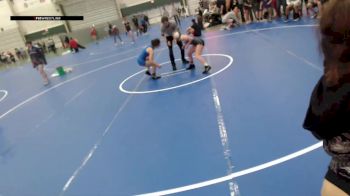 94-105 lbs Cons. Round 2 - Bella Allen, Sedgwick County vs Mya Saldana, Pikes Peak Warriors Wrestling