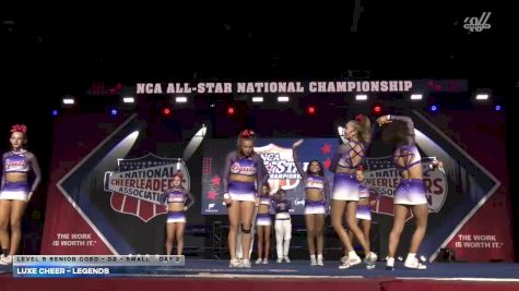 Luxe Cheer - Legends [2026 L5 Senior Coed - D2 - Small Day 2] 2026 NCA All-Star National Championship