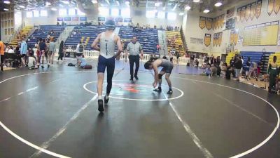 132 lbs Round 3 (8 Team) - Aquiles Castillo, Cypress Creek vs Cole Webb, Cocoa Beach WC