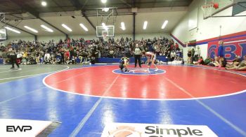 102 lbs Consi Of 4 - Kennedi Tumleson, Owasso Girls HS vs Khloe Carey, Edison Eagles Jr. High