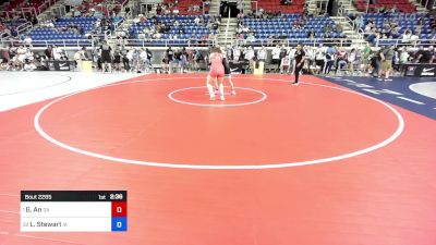 190 lbs Rnd Of 32 - Genevieve An, GA vs Leah Stewart, IA