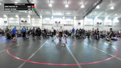 76 lbs 3rd Place - Bret Relyea Jr., Brawler Elite-EL vs Brody Myers, Revival Orange-EL