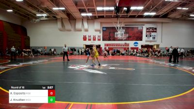 174 lbs Round Of 16 - Angelo Esposito, Rider vs Joshua Knudten, Michigan